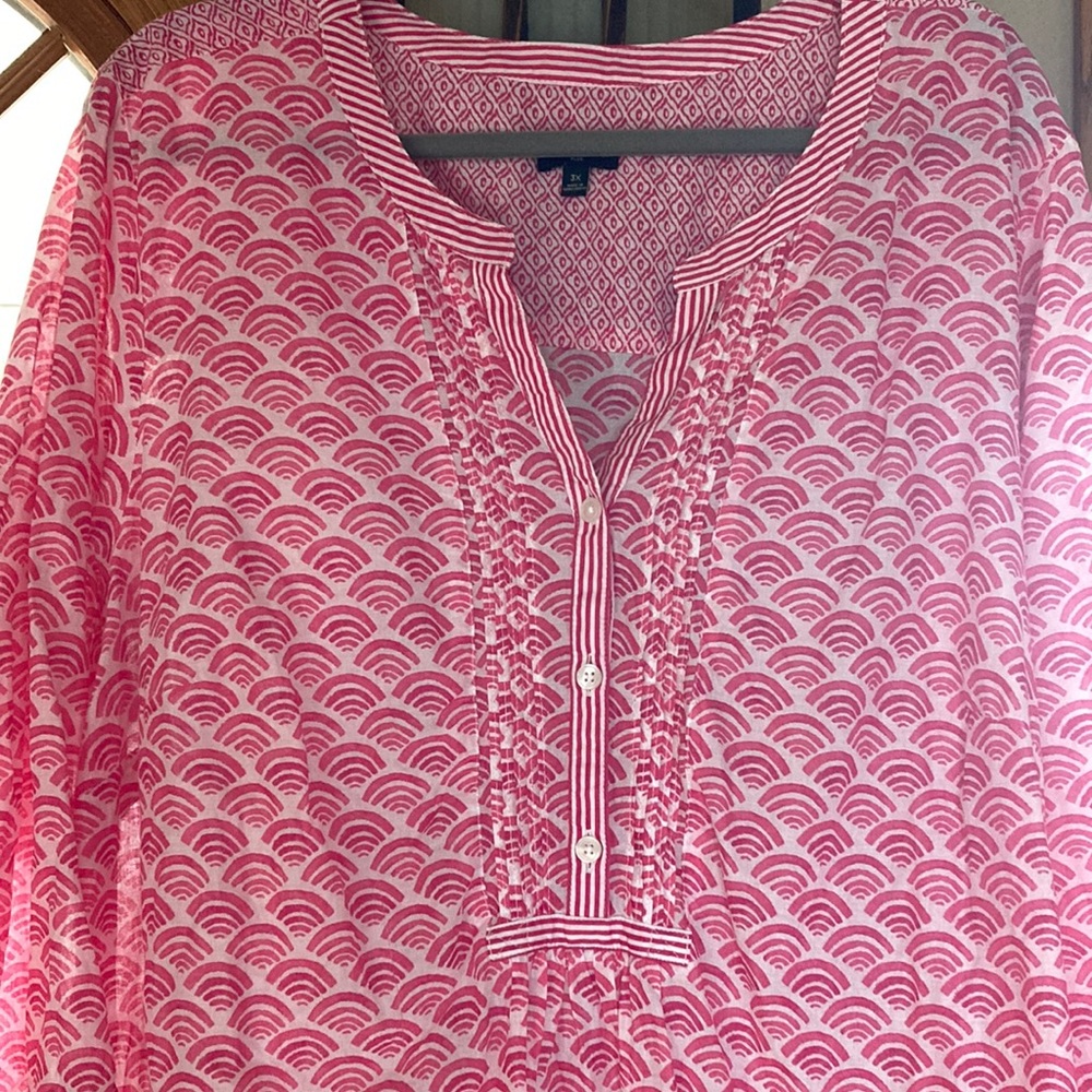 Gorgeous Talbots Popover Top